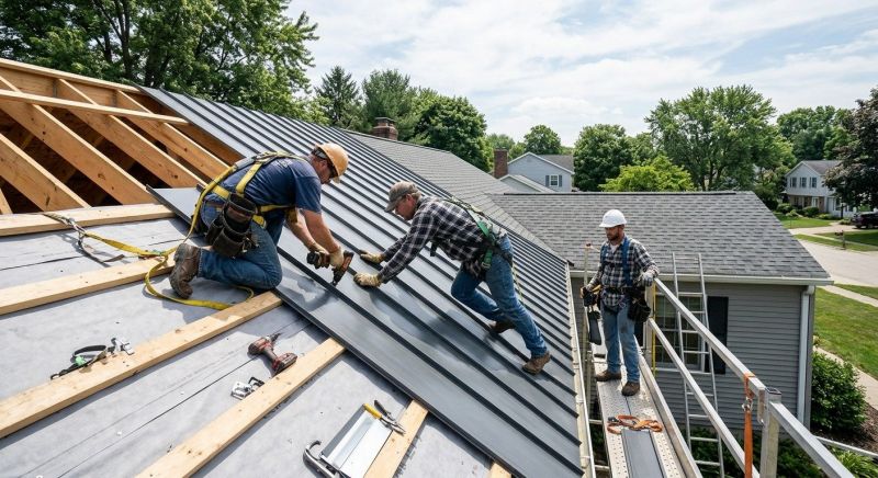 Aluminum Roof Installation in Harrisburg, PA