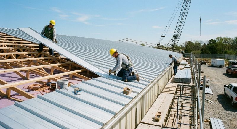 Aluminum Roof Installation in New Bloomfield, PA