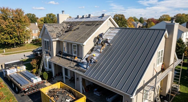 Aluminum Roof Replacement in New Cumberland, PA