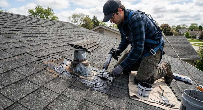 Asphalt Roof Leak Repair in Carlisle, PA