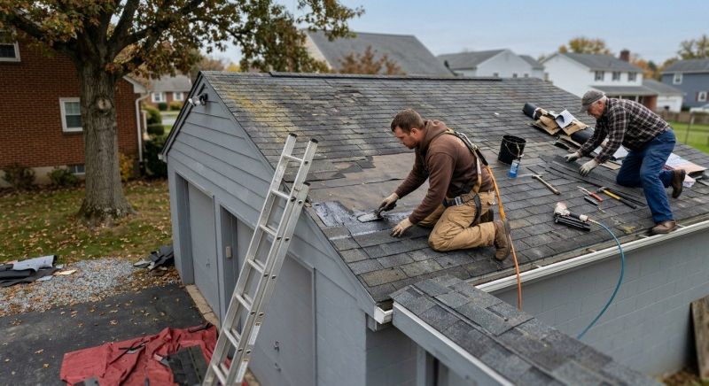 Asphalt Roof Repair in Harrisburg, PA