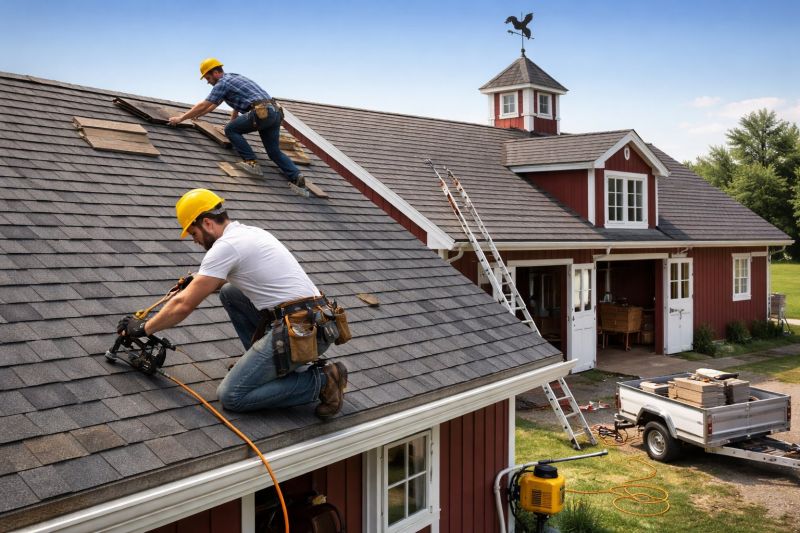 Barn Roof Construction in Perry County, PA