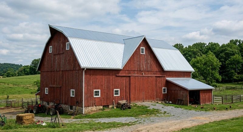 Barn Roof Replacement in Cumberland County, PA