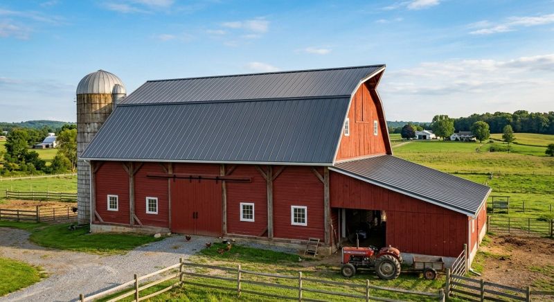 Barn Roof Replacement in Perry County, PA