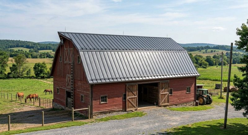 Barn Roof Replacement in Liverpool, PA