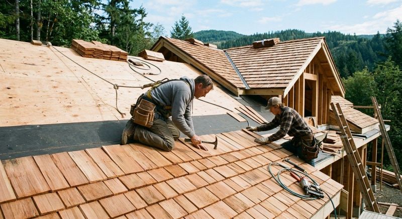 Cedar Roof Installation in Carlisle, PA