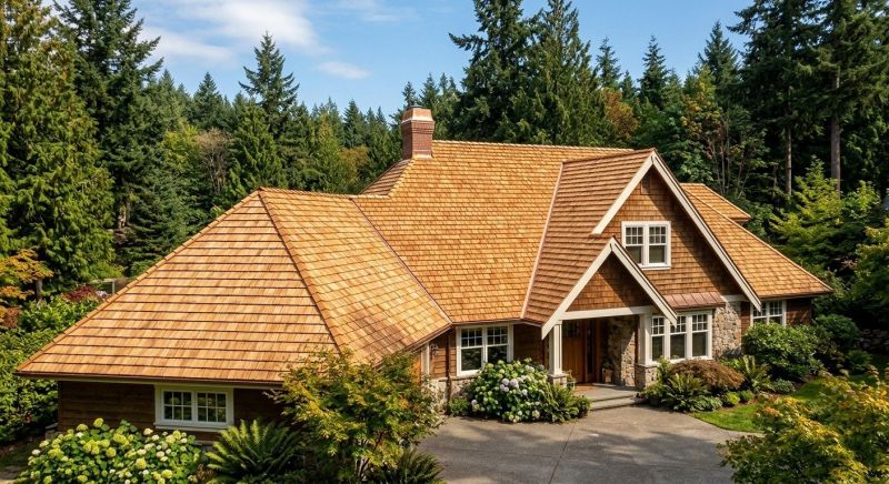 Cedar Roof Installation in Etters, PA