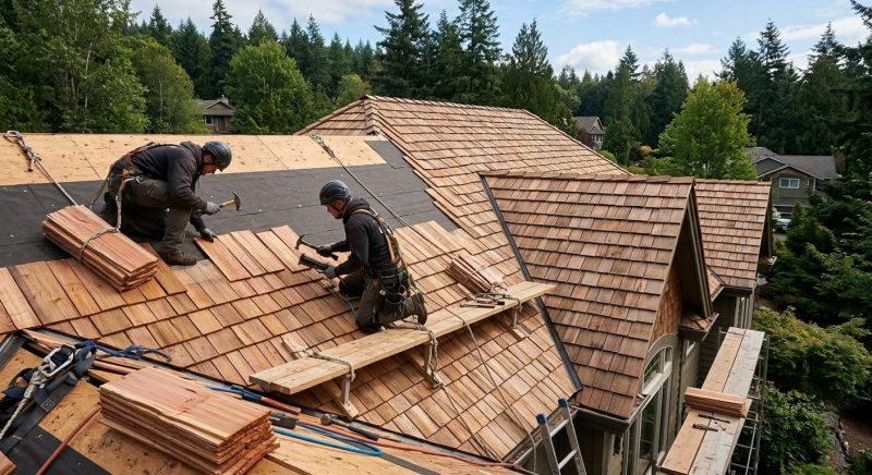 Cedar Roof Installation in Juniata County, PA