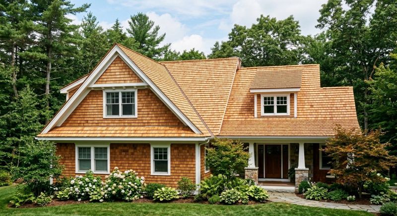 Cedar Shake Roof Construction in Liverpool, PA
