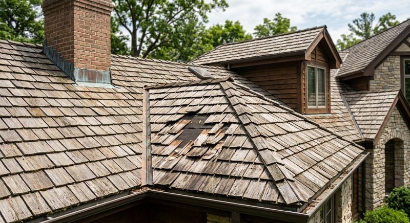 Cedar Shake Roof Repair in Hummelstown, PA