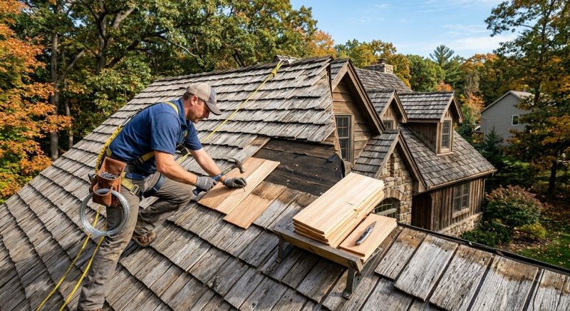 Cedar Shingles Repair in Perry County, PA