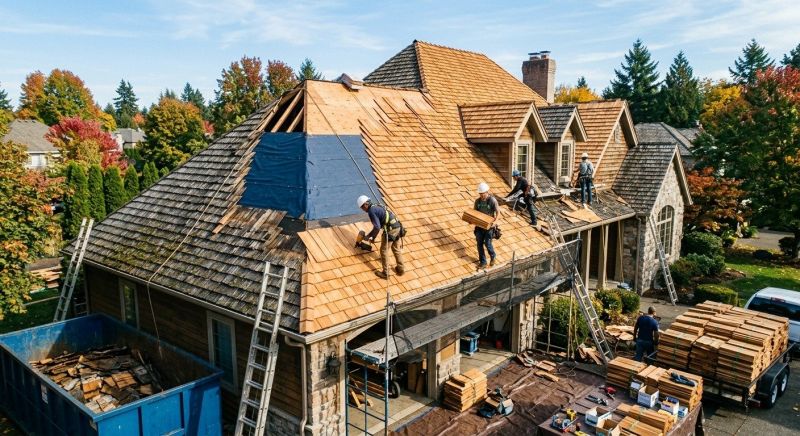 Cedar Shingles Replacement in Juniata County, PA