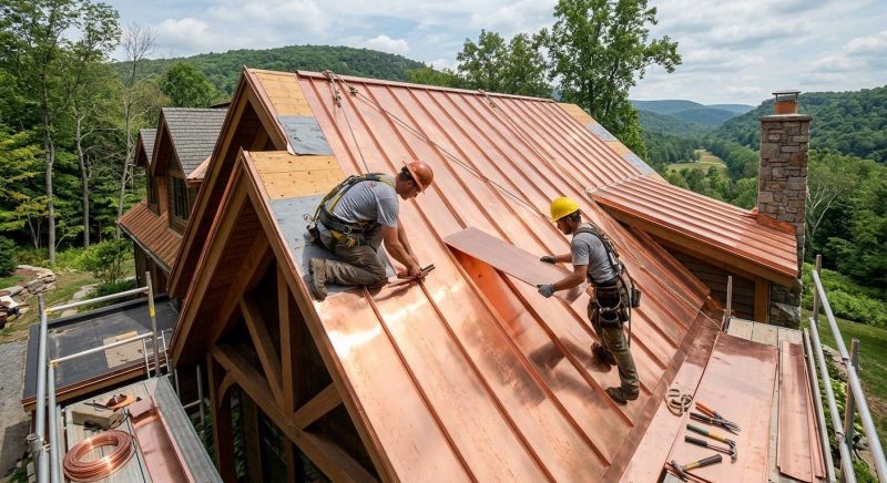 Copper Roof Installation in Perry County, PA