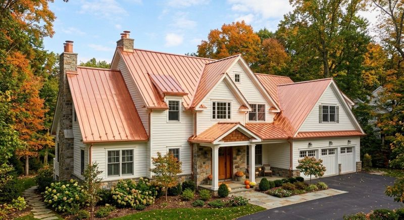 Copper Roof Replacement in Perry County, PA
