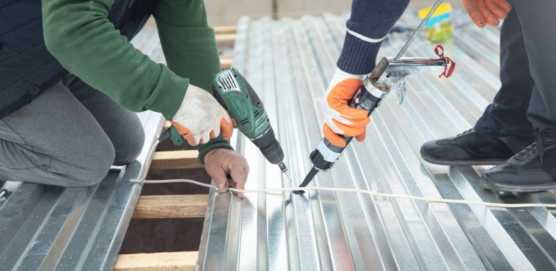 Corrugated Roof Repair in Etters, PA