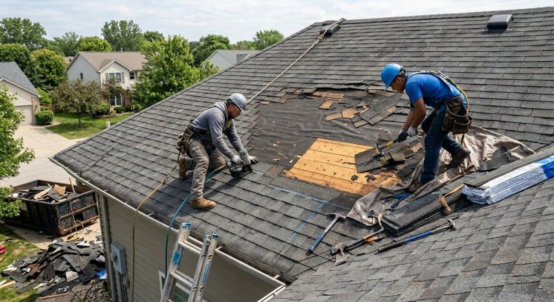 Damaged Roof Repair in Dauphin County, PA