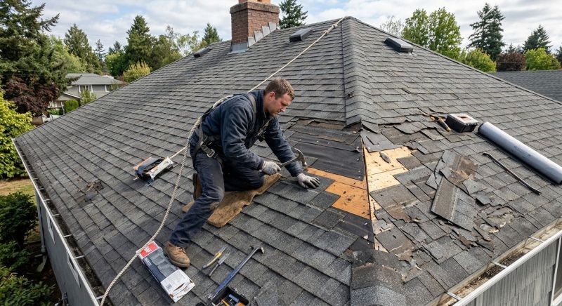 Damaged Roof Repair in Juniata County, PA
