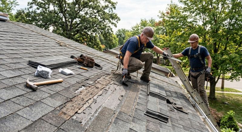 Damaged Roof Repair in New Bloomfield, PA