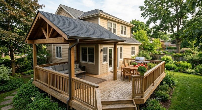 Deck Roof Construction in Perry County, PA