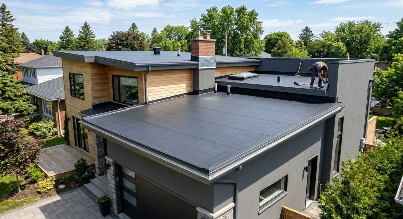 Epdm Roof Installation in Hummelstown, PA