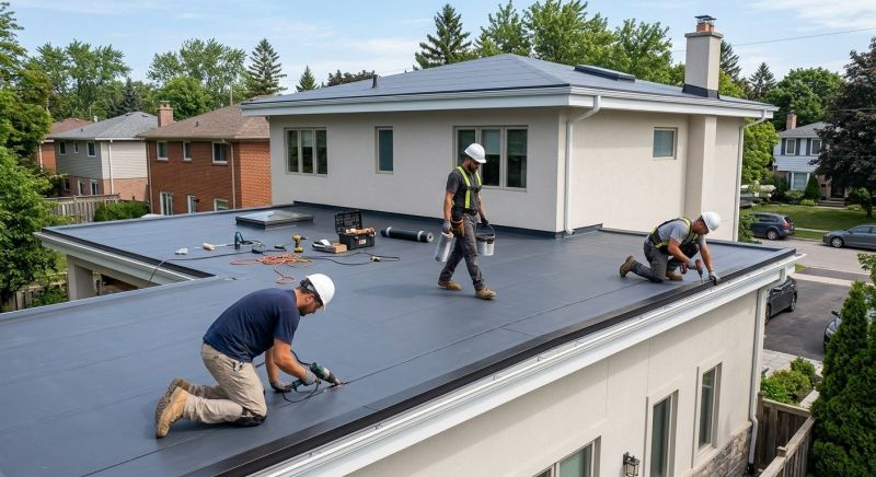 Epdm Roof Installation in Mifflintown, PA