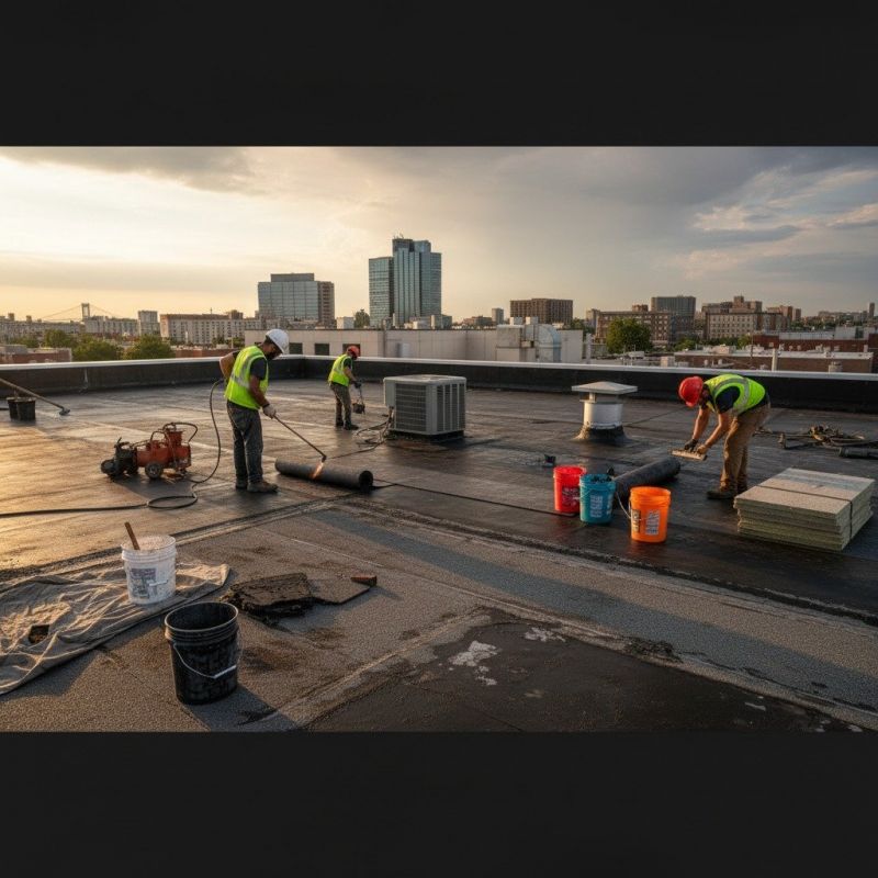 Flat Roof Repair in Harrisburg, PA