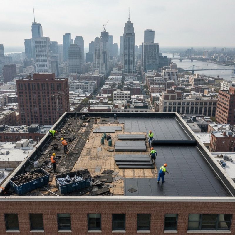 Flat Roof Replacement in Grantville, PA