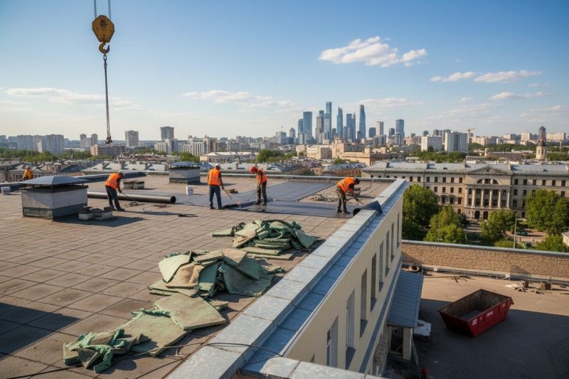 Flat Roof Replacement in Harrisburg, PA