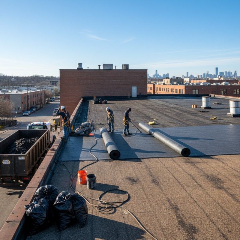 Flat Roof Replacement in Mechanicsburg, PA