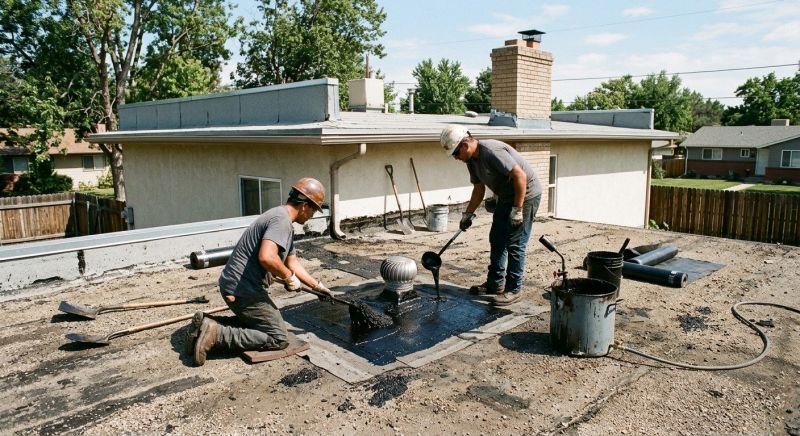 Flat Roof Tar Repair in Perry County, PA