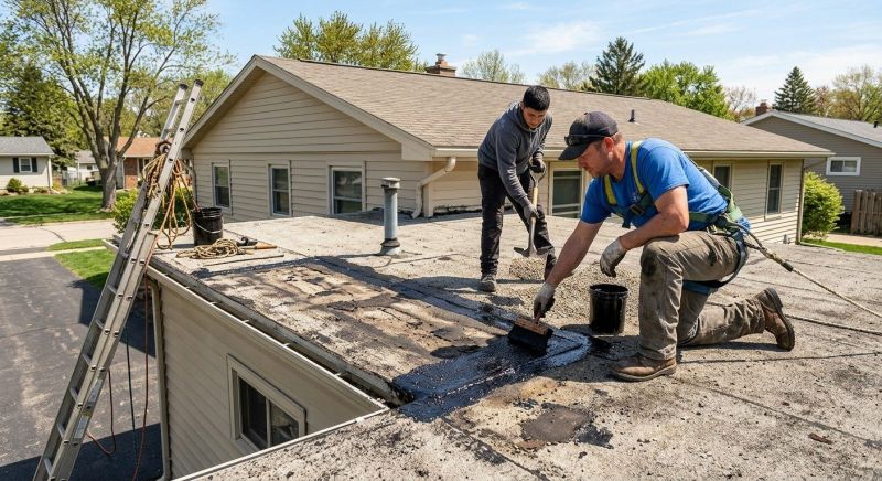 Flat Roof Tar Repair in Perry County, PA