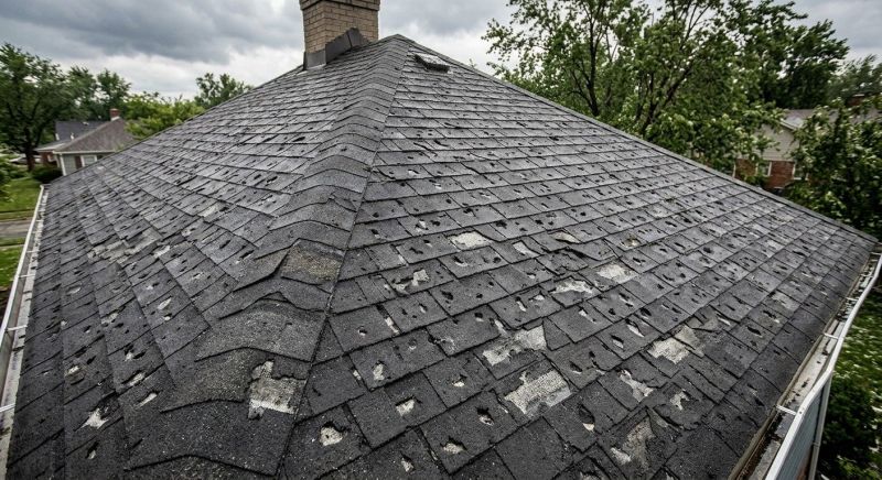 Hail Damage Roof Repair in Liverpool, PA