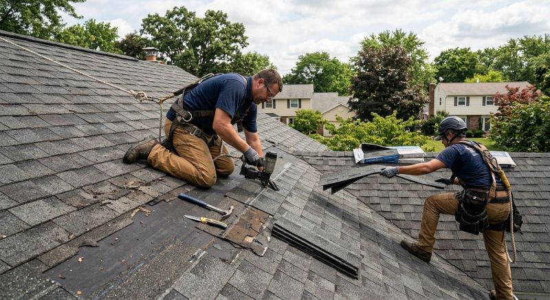 House Roof Repair in Grantville, PA