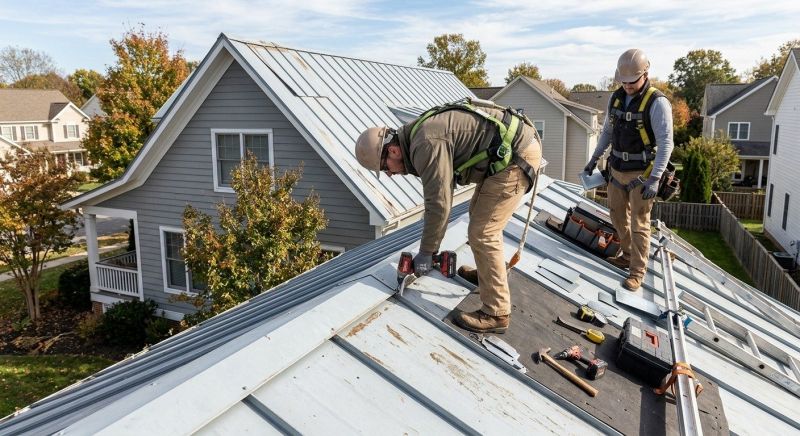 Metal Roof Repair in Grantville, PA