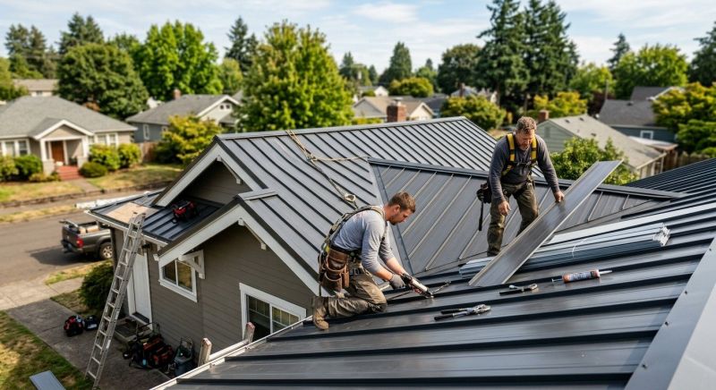 Metal Roof Repair in Harrisburg, PA