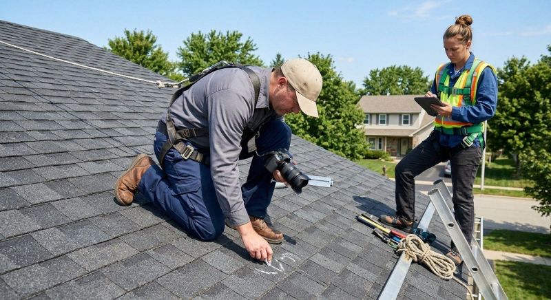 Roof Damage Inspection in Cumberland County, PA