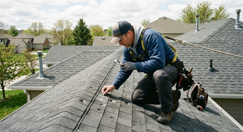Roof Damage Inspection in Dillsburg, PA