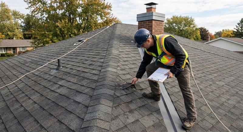 Roof Damage Inspection in Hummelstown, PA