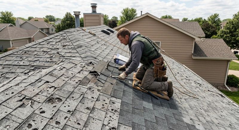 Roof Damage Repair in Grantville, PA