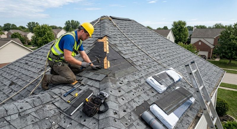 Roof Damage Repair in Mechanicsburg, PA
