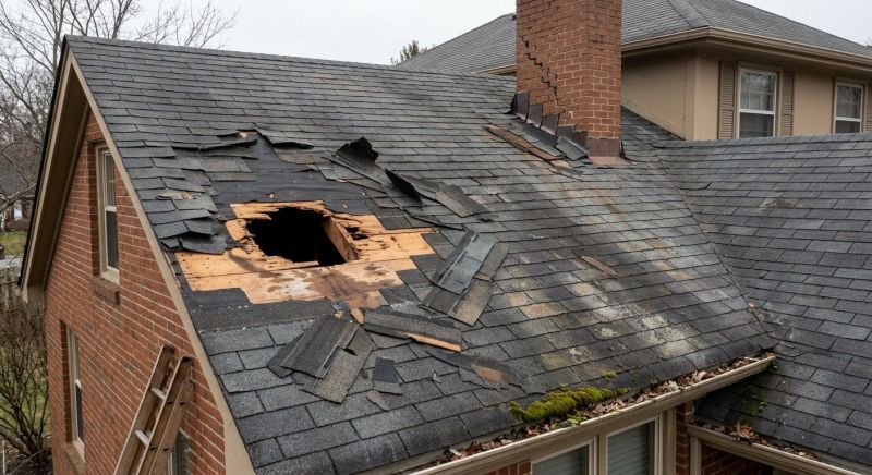 Roof Damage Restoration in Dillsburg, PA