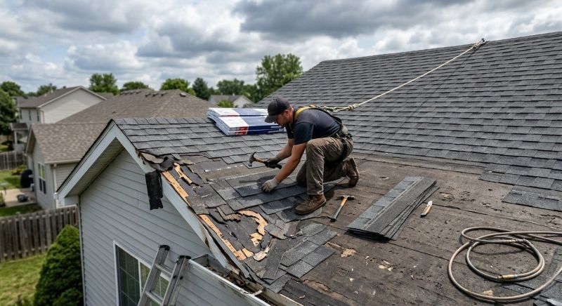Roof Damage Restoration in Grantville, PA