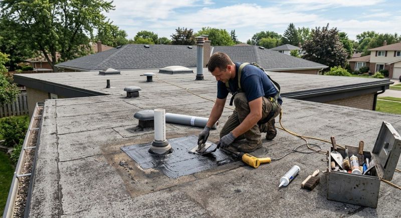 Rubber Roof Repair in Dillsburg, PA