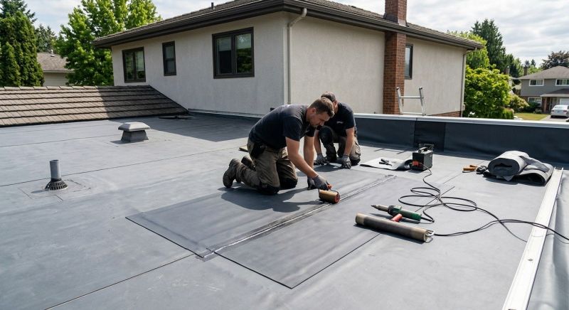 Rubber Roof Repair in Juniata County, PA