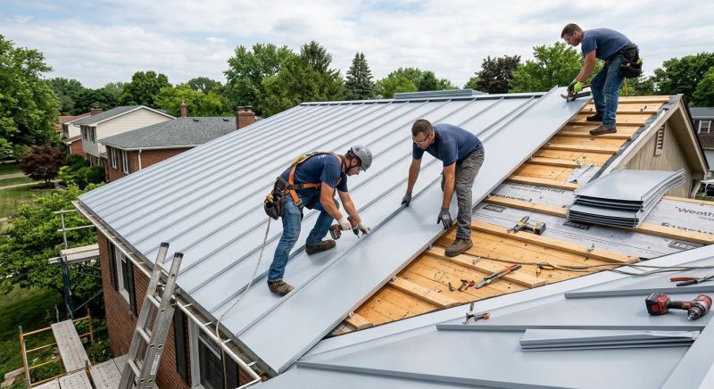 Sheet Roofing Installation in New Cumberland, PA