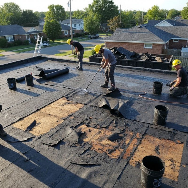 Single Ply Roof Repair in Dillsburg, PA