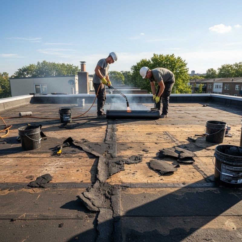 Single Ply Roof Repair in Dillsburg, PA