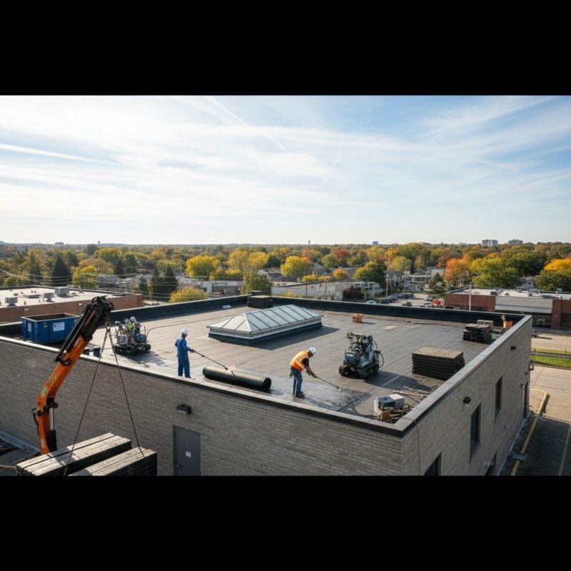 Single Ply Roof Replacement in Hummelstown, PA