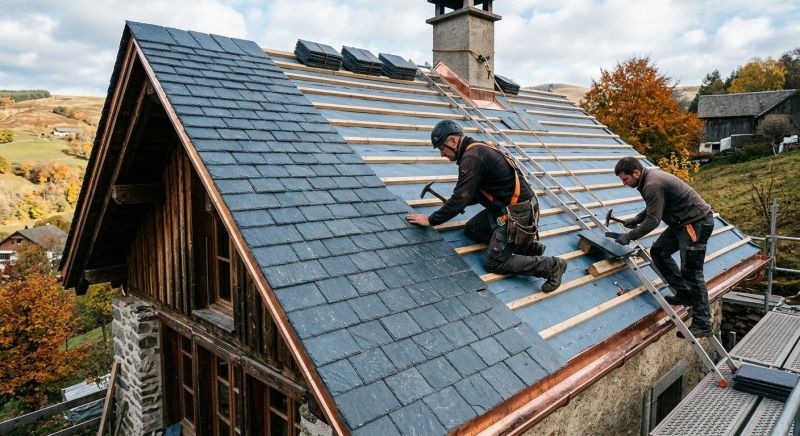 Slate Roof Installation in Mifflintown, PA