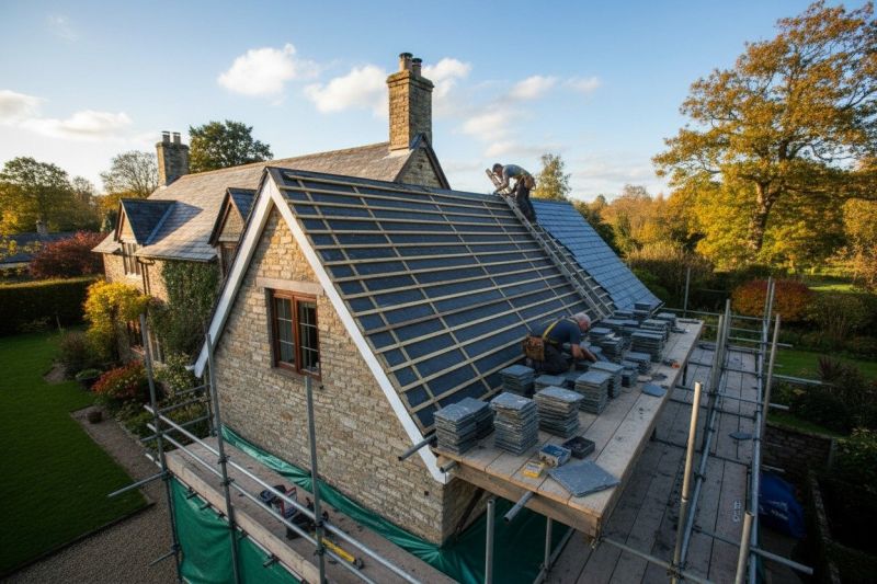 Slate Roof Replacement in Mechanicsburg, PA